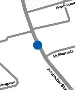 Vorschau: Karte von Franken-Apotheke Ansbacher Str.