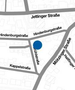 Vorschau: Karte von Kindertagesstätte Hindenburgstraße