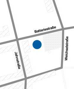 Vorschau: Karte von Kinderkrippe Batteriestraße