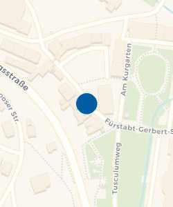 Vorschau: Karte von Kurgarten Hotel Garni Café