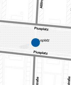 Vorschau: Karte von Piusplatz