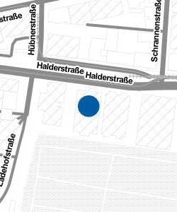 Vorschau: Karte von ibis Augsburg Hauptbahnhof Hotel