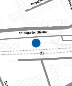 Vorschau: Karte von Bahn-Empfangsgebäude 1868