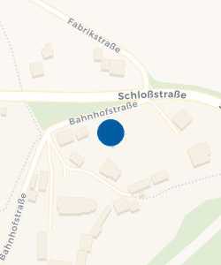 Vorschau: Karte von Gartencafe Schievelbein (Pension) mit Modellparkeisenbahn