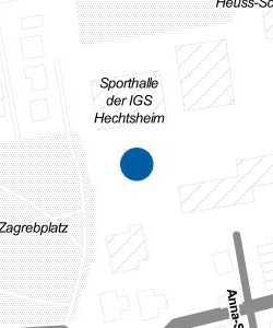 Vorschau: Karte von IGS Mainz Hechtsheim A-Bau