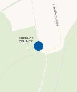 Vorschau: Karte von Friedhof Zöllnitz