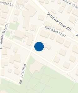 Vorschau: Karte von Kindergarten Kirchäcker
