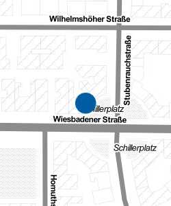 Vorschau: Karte von Apotheke am Schillerplatz
