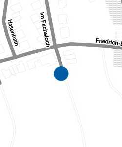 Vorschau: Karte von Obstgartenweg Dossenheim-Handschuhsheim