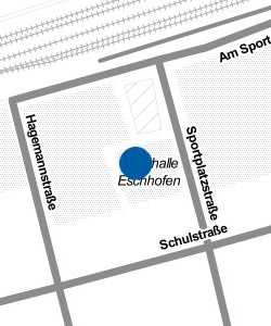 Vorschau: Karte von Sporthalle Eschhofen