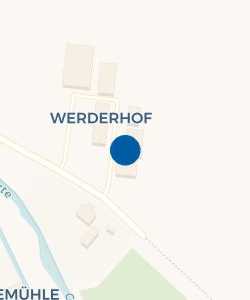 Vorschau: Karte von Hofladen Werderhof