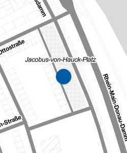 Vorschau: Karte von Jacobus-von-Hauck-Platz