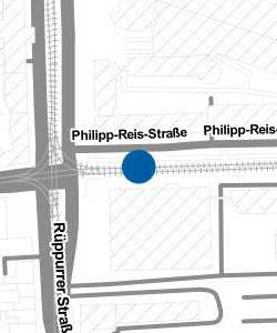 Vorschau: Karte von Haltestelle Karlsruhe Philipp-Reis-Straße