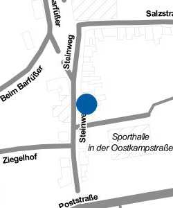 Vorschau: Karte von Bäckerei Esche Filiale Steinweg