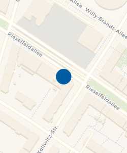 Vorschau: Karte von Polizeiposten Freiburg-Rieselfeld