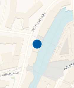 Vorschau: Karte von GLS Bank / Filiale Hamburg