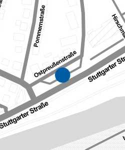 Vorschau: Karte von Busbahnhof Spitzacker - Neckartenzlingen