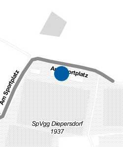 Vorschau: Karte von Sportgaststätte SpVgg Diepersdorf