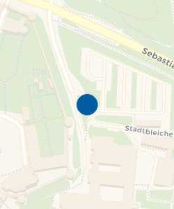 Vorschau: Karte von Kliniken Ostallgäu - Kaufbeuren / Klinik Füssen