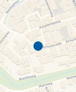 Vorschau: Karte von IKK Geschäftsstelle Biberach