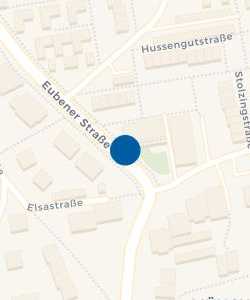 Vorschau: Karte von Haltestelle Bayreuth Eubener Str.