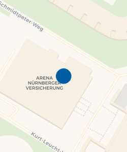 Vorschau: Karte von Arena Nürnberger Versicherung