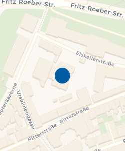 Vorschau: Karte von St. Ursula Berufskolleg des Erzbistums Köln