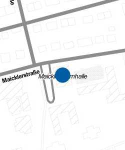 Vorschau: Karte von Maickler-Turnhalle