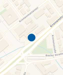 Vorschau: Karte von Röger GmbH Verkaufspunkt Freiburg