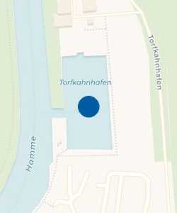 Vorschau: Karte von Hammehafen Worpswede