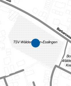 Vorschau: Karte von TSV Wäldenbronn-Esslingen