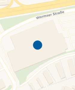 Vorschau: Karte von OBI Markt Rüsselsheim