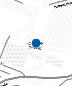 Vorschau: Karte von Sporthalle Freiberg