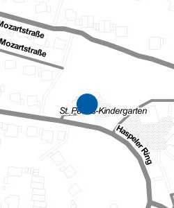 Vorschau: Karte von Kindergarten St. Petrus Warstein