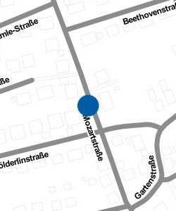 Vorschau: Karte von Bushaltestelle Mozartstraße