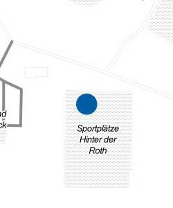 Vorschau: Karte von Sportplätze hinter der Roth