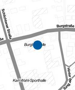 Vorschau: Karte von Burgturnhalle