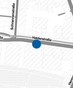 Vorschau: Karte von Sparkasse Halderstraße