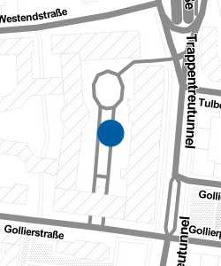 Vorschau: Karte von Gewerbehof Westend