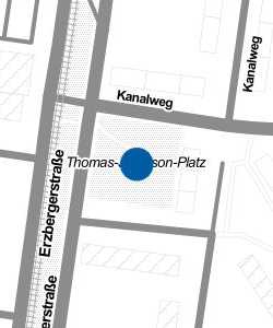 Vorschau: Karte von Thomas-Jefferson-Platz