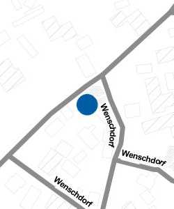 Vorschau: Karte von Wenschdorf, Bushaltestelle