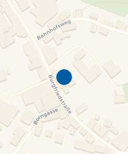 Vorschau: Karte von Restaurant im Burghof