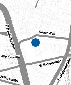 Vorschau: Karte von Kinderzentrum Neuer Wall (KiZ 145)