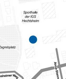Vorschau: Karte von IGS Mainz Hechtsheim Neubau