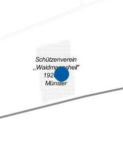 Vorschau: Karte von Schützenverein Waidmannsheil