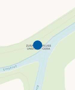 Vorschau: Karte von Zusammenfluss Unstrut - Gera