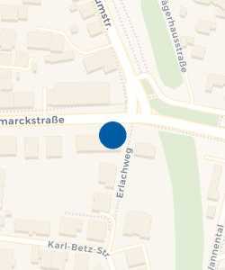 Vorschau: Karte von Städtische Kindertagesstätte Bismarckstraße 108