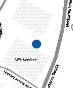 Vorschau: Karte von Sportgaststätte MFV