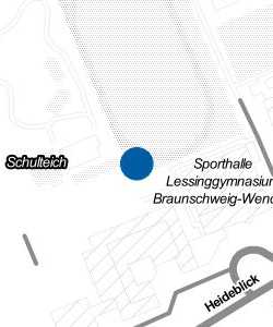 Vorschau: Karte von Lessinggymnasium Braunschweig-Wenden (LG)