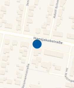 Vorschau: Karte von Hansjakobstraße Ost
